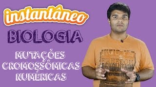 Mutações Cromossômicas Numéricas  Biologia  Sandro Rech  Instantâneo [upl. by Eelime172]