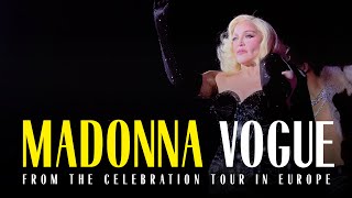 Madonna  Vogue Ballroom Montage From The Celebration Tour in Europe Fan Edit [upl. by Obmar]