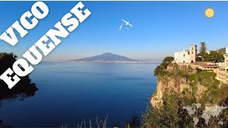 Vico Equense giro turistico a piedi passeggiata walking tour Napoli Campania p4k 60fps [upl. by Ellehcan686]