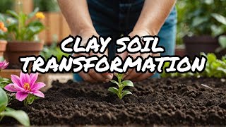 I Turned My CLAY SOIL into Fertile Garden in 6 Months [upl. by Einaoj]