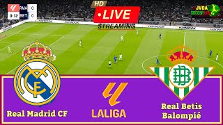 LIVE 🔴 Real Madrid vs Real Betis  Spain LaLiga Match 2024  Live Football Match Pes 21 [upl. by Dart]