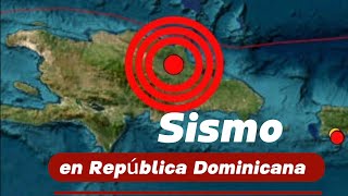 Atención Sismo en republicadominicana  Terremoto Temblor earthquake [upl. by Parlin]