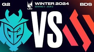 LEC Winter 2024 Final Upper Bracket  G2 vs BDS [upl. by Skylar]