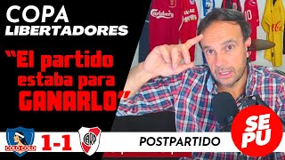 ¡EN VIVO Postpartido ColoColo 1 vs River Plate 1  Copa Libertadores de América [upl. by Nani308]