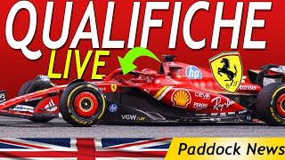 🔴 COMMENTO F1 Qualifiche LIVE GP Silverstone  Segui Tutte le Novità da PADDOCK NEWS  F1 [upl. by Fredette]