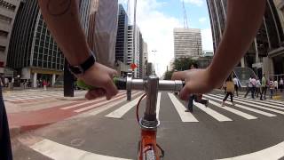 Test Ride  Ciclovia da Av Paulista [upl. by Eceirtal588]