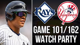 YANKEES VS RAYS WATCH PARTY  72124 [upl. by Spalla]