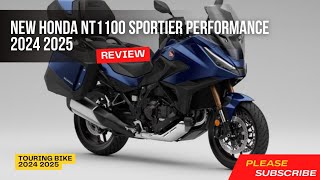 New Honda NT1100 sportier performance 2024 2025 [upl. by Tove436]