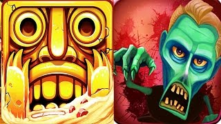 Temple Run 2 VS Zombie Escape Compilation  Temple Epic Run [upl. by Hymen]