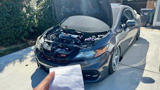 Turbo 9th Gen Civic Si Gets a State Reff Footage [upl. by Missie301]