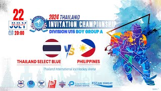 Thailand Select Blue VS Philippines  Thailand invitation championship  Div U15 Boy A  Game 7 [upl. by Silsby122]