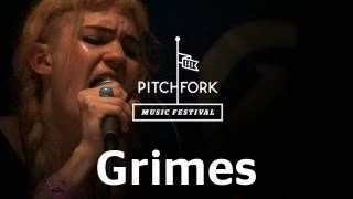 Grimes performs quotCircumambientquot at Pitchfork Music Festival 2012 [upl. by Aoht]