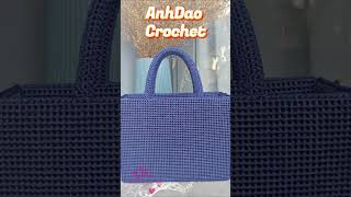 CREATE Your Own STUNNING Classic Handbag with CROCHET [upl. by Justis]