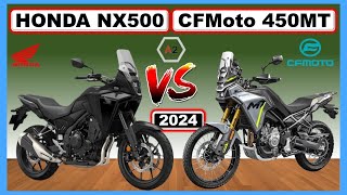 ➤ HONDA NX500 vs CFMOTO 450 MT 2024 Comparativa Opinión Personal hondanx500 cfmoto450mt trompo1 [upl. by Westhead]