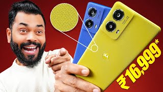 Motorola g85 Unboxing amp First Look ⚡ 3D Curved pOLED 50MP OIS LYT600  ₹16999 [upl. by Selrac]