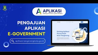 Tutorial Pengajuan Aplikasi EGovernment [upl. by Leba13]