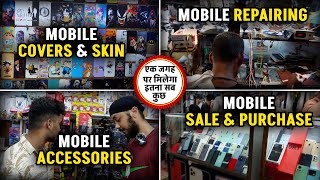 Here you will find everything related to mobile in Gaffar Market Karol Bagh  Zayn Khan Vlogs [upl. by Wesle]