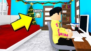 She Moved Into My House I Caught Her WATCHING Me Roblox Bloxburg [upl. by Lleder]