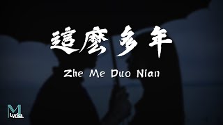 Chen Hua 陳華  Zhe Me Duo Nian 這麼多年 Lyrics 歌词 PinyinEnglish Translation 動態歌詞 [upl. by Obau71]