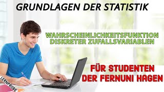 Statistik Zusammenfassung  Fernuni Hagen  Wahrscheinlichkeitsfunktion [upl. by Durrell]