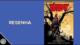 Resenha  HELLBOY OMNIBUS 3 WILD HUNT  Leitura 648 [upl. by Nyladnarb58]