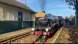 Romney Hythe And Dymchurch Railway  autumn Gala 271024 [upl. by Vaas]