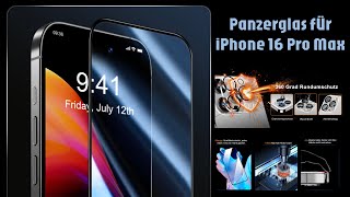 Panzerglas für iPhone 16 Pro Max nach Militärstandard [upl. by Derfliw]