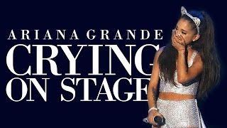 Ariana Grande Crying On Stage 2020 [upl. by Chlori963]