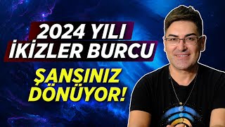 2024 YILI İKİZLER BURCU  Kafanız Rahat Olsun Şansınız Dönüyor [upl. by Annaj]