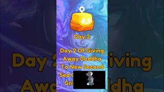 Day 2 Giving Away Buddha roblox bloxfruits [upl. by Gnal]