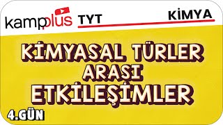 Kimyasal Türler Arası Etkileşimler  TYT Kimya 4Gün  kampplus YKS2024 [upl. by Stafani]