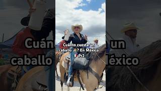 Cuánto cuesta un caballo 🐴 En México 🇲🇽 Pt2 [upl. by Odel]