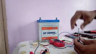 CHARGING CAR BATTERY WITH LAPTOP CHARGER HINDI [upl. by Odla]