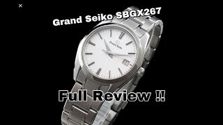 Grand Seiko SBGX 267 FULL REVIEW [upl. by Roleat]