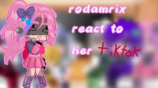 rodamrix react to her tiktokgacha club part 2 sorry short [upl. by Springer]