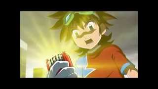 Digimon Fusion Shoutmon Digivolves English Dub [upl. by Remmos]