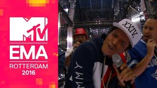 Bruno Mars – 24K Magic from the 2016 MTV EMAs Official Live Performance [upl. by Ysor]