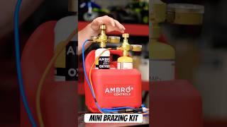 This mini brazing kit by AmbroControls packs a punch hvactech brazing hvac [upl. by Eidur427]