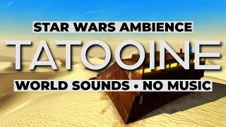 🆒 STAR WARS Ambience of Tatooine Relax to Ambient World Sounds [upl. by Annasor]