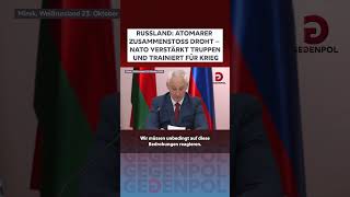 gegenpol shorts beloussow russland nato manöver reaktion usa eu politik geopolitik news [upl. by Edita]