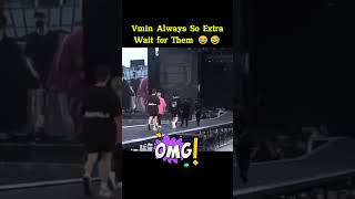 BTS Funny moments  Vmin moment 😂😂 bts btsworldfunniest btsmember jimin taehyung vmin [upl. by Ahsitram]