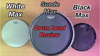 Remo Suede Max Review  Marching Snare Drumhead [upl. by Einahpehs]