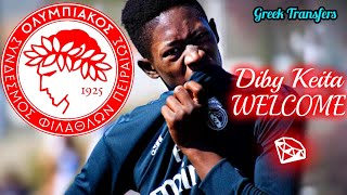 Diby Keita Best Highlights Welcome To Olympiacos [upl. by Nrubyar708]