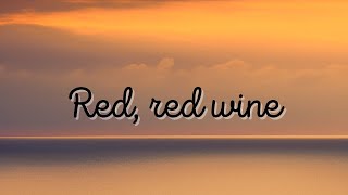 Neil Diamond  Red Red Wine Lyrics [upl. by Stiegler840]