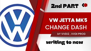 Jetta MK5 Cluster Swap Writing Immo Data To New Part2 [upl. by Yllek]