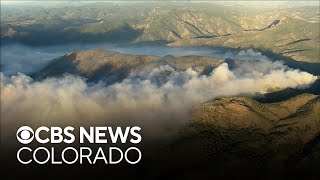 Wildfires burn thousands of acres on the Front Range in Northern Colorado [upl. by Bayless229]