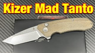 Kizer Mad Tanto from Damn Designs [upl. by Yelsha]