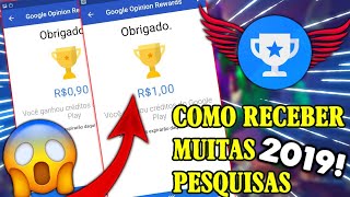 💥COMO VOLTAR A GANHAR PESQUISAS NO GOOGLE OPINION REWARDS💲 [upl. by Molton118]