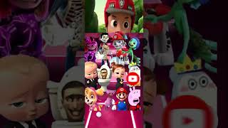 Paw Patrol Ryder Nice Cap Coffin Dance Tiles hop edm rush music game shorts [upl. by Concha]