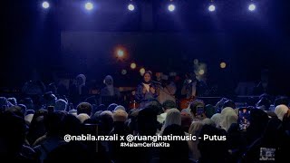 Nabila Razali x Ruang Hati  Putus  MalamCeritaKita Showcase [upl. by Mcclees]